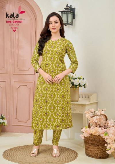 Kala long comfort vol-1 coord set Kurti wholesale in Vadodara